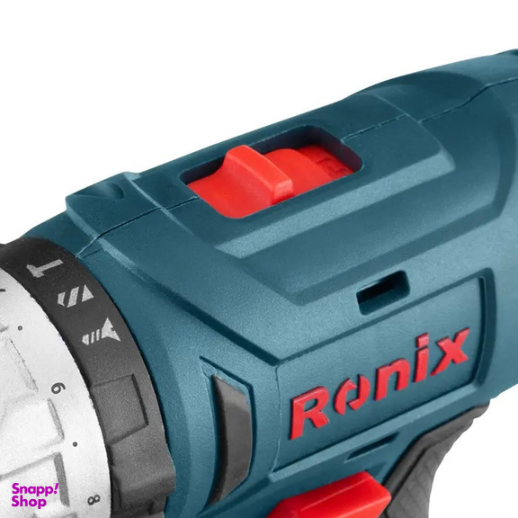 کیت دریل شارژی 18 ولت رونیکس مدل RS-8019 مجموعه 53 عددی