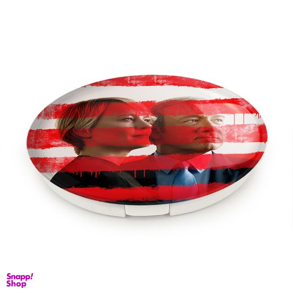 آینه جیبی خندالو طرح سریال House Of Cards مدل تاشو کد 28151