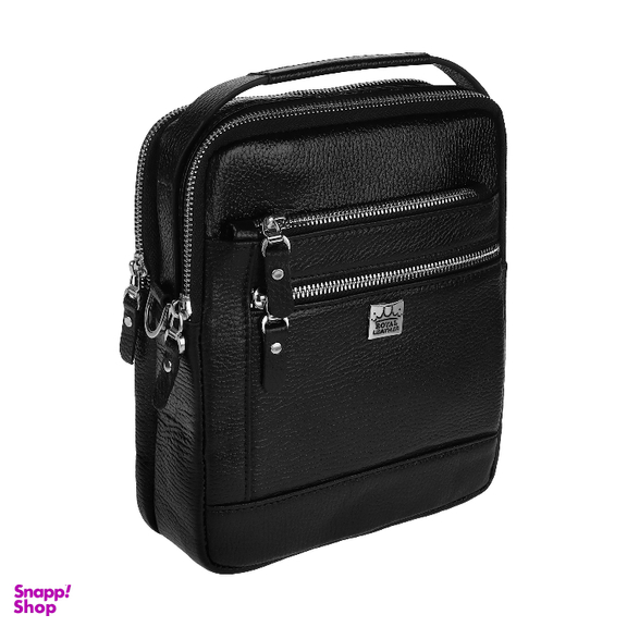 کیف دوشی مردانه رویال چرم کد W70