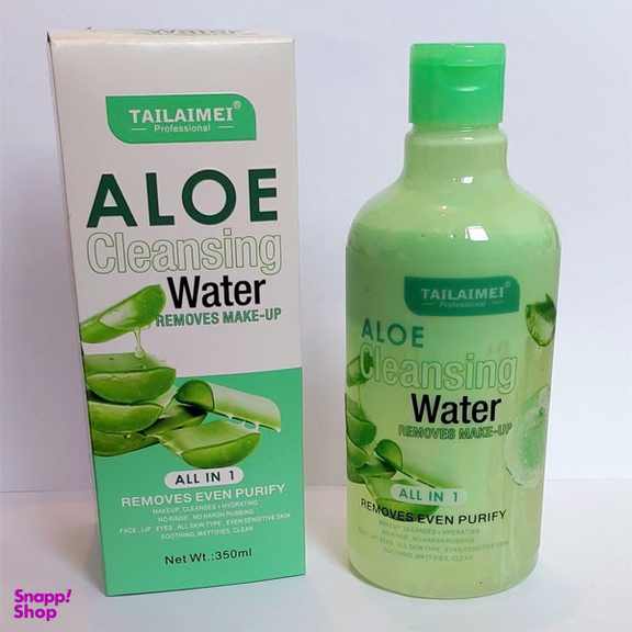 محلول دوفاز پاک کننده آرایش صورت تایلامی مدل ALOE حجم 310 میلی لیتر