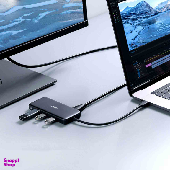 هاب 7 پورت USB-C انکر مدل Premium 7in1 A8346
