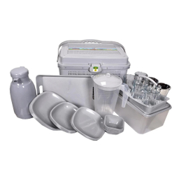 سبد پیک نیک مدل صحرا مجموعه 98 پارچه