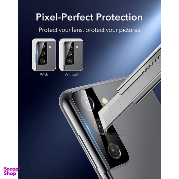 محافظ لنز دوربین بوف مدل 3D Pro-G مناسب برای گوشی موبایل سامسونگ Galaxy S21 / S21 Plus
