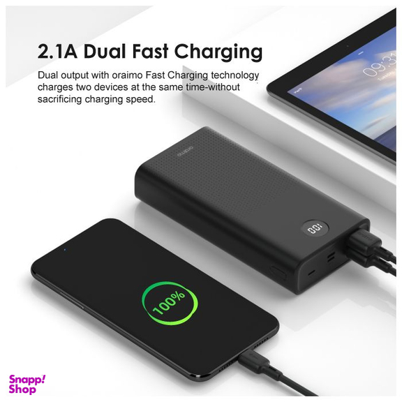 پاور بانک اورایمو مدل Traveler 3 Byte OPB-P271D ظرفیت 27000 میلی آمپر ساعت