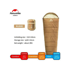 کيسه خواب 32- درجه نیچرهایک مدل Mujin Mummy Cotton Sleeping Bag کد CNK2300SD014