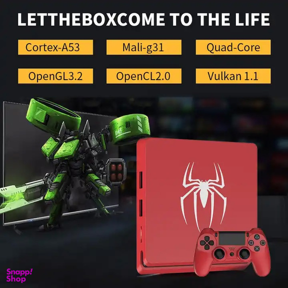 کنسول بازی و اندروید باکس M4 Pro مدل Game Stick 4K Ultra Pro