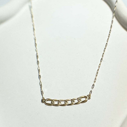 گردنبند طلا 18 عیار زنانه طرح کارتیر اورلا کد 29162