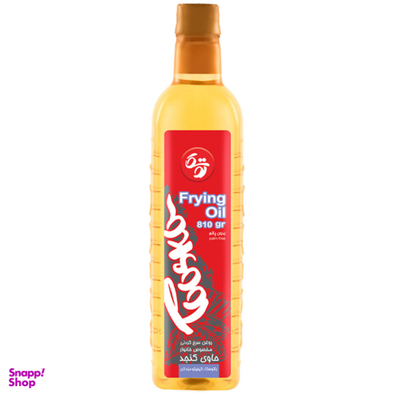روغن سرخ کردنی حاوی کنجد توسکا وزن 810 گرم
