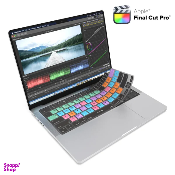 محافظ کیبورد جی سی پال مدل VerSkin Apple Final Cut Pro Shortcut