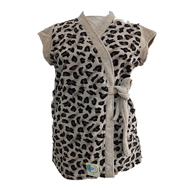 حوله پالتویی پودایران مدل پلنگی کد 1404136520 سایز 115