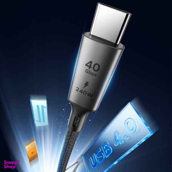 کاب دیتا 240 وات Type-C مومکس مدل DC39 طول 1 متر
