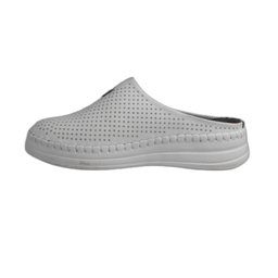 دمپایی طبی زنانه جلو بسته شهرام طب کد 3033 رنگ سفید