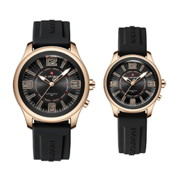 ست ساعت مچی عقربه‌ ای زنانه و مردانه نیوی فورس مدل NF9256