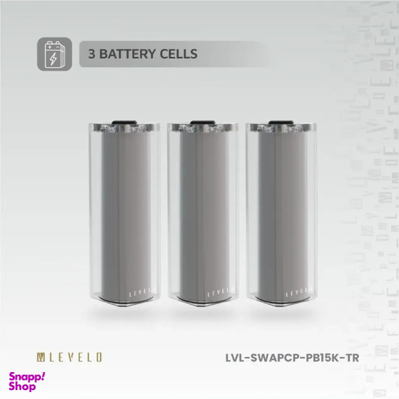 پاوربانک لولو مدل LVL-SWAPCP-PB15K-TR SwapCell PRO ظرفیت 15000 میلی آمپر ساعت