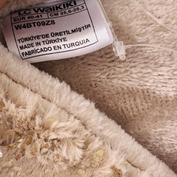 دمپایی حوله ای زنانه ال سی وایکیکی مدل سوپر شاینی استپ دار