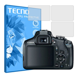 محافظ صفحه نمایش شفاف دوربین تکنو مدل HyGEL مناسب برای دوربین عکاسی کانن EOS 2000D بسته 3 عددی