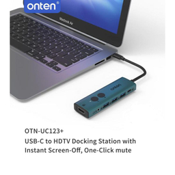 USB هاب USB-C به HDTV اونتن مدل +OTN-UC123