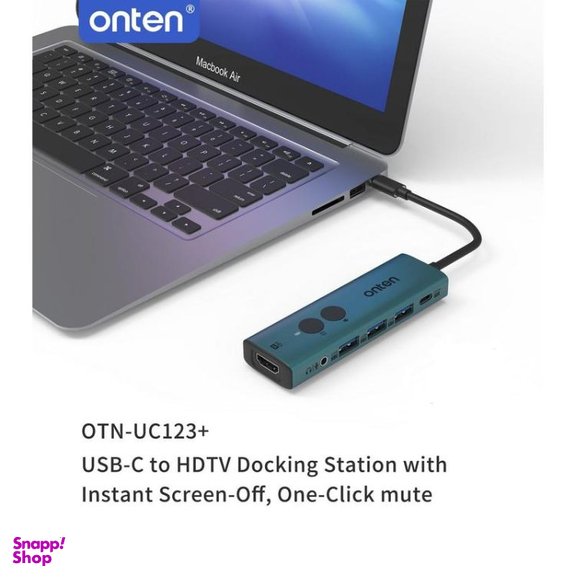 USB هاب USB-C به HDTV اونتن مدل +OTN-UC123