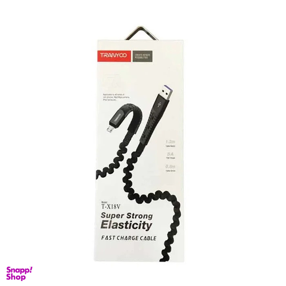 کابل تبدیل USB به MicroUSB ترانیو مدل X18 طول 1.2 متر