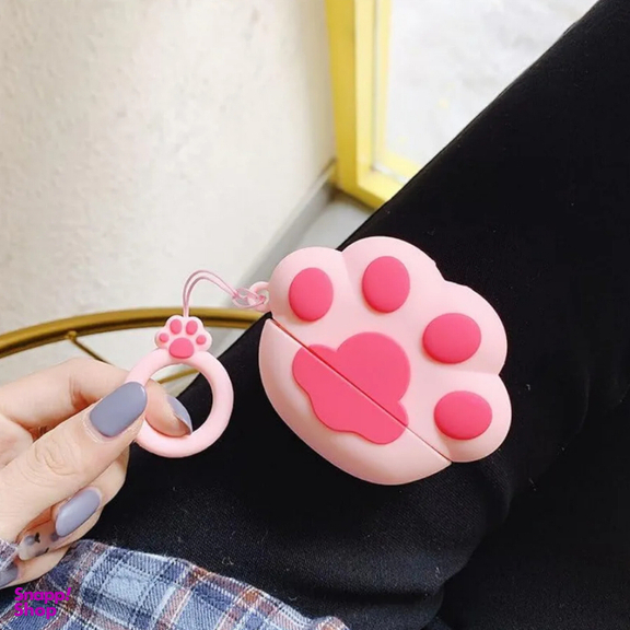 کاور ایرفون بی سیم طرح پنجه گربه کد CP-01 مناسب برای کیس اپل AirPod Pro