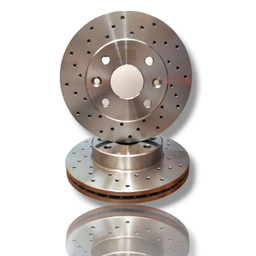 دیسک ترمز جلو خودرو مدل آسمکو کد 14856320 مناسب کوییک بسته 2 عددی