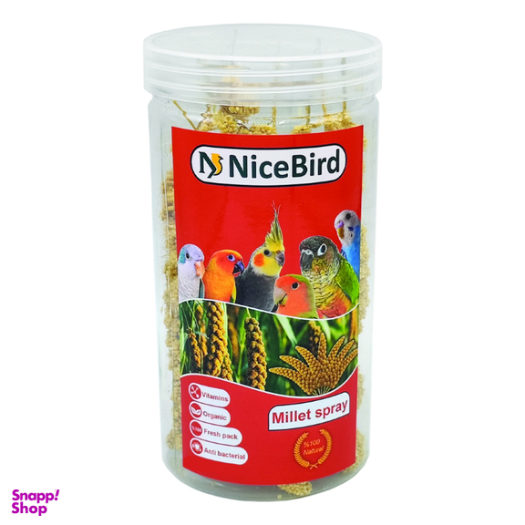 ارزن خوشه ای پرندگان نایس برد مدل استاندارد وزن 150 گرم