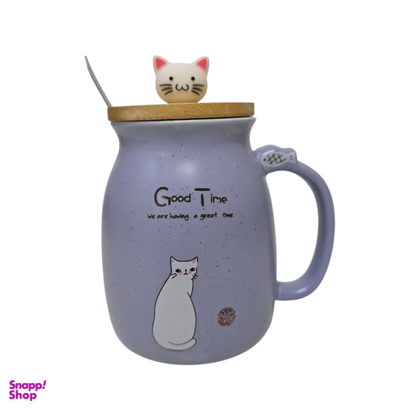 ماگ مدل Good Time طرح گربه
