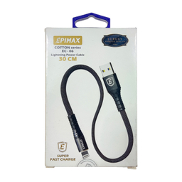 کابل شارژ 5 آمپر USB به Lightning اپیمکس مدل EC-06 طول 30 سانتی متر