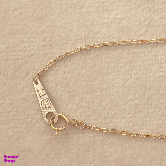 گردنبند طلا 18 عیار زنانه مدوپد مدل هندسی کد TT2-1-1223