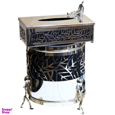 ست سطل زباله و دستمال کاغذی سالینو کد 80035S