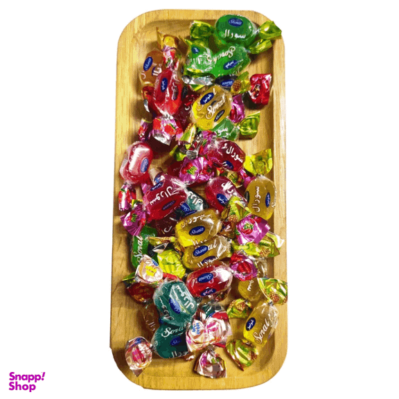 تافی پاستیلی با طعم میوه سورال شونیز وزن 500 گرم