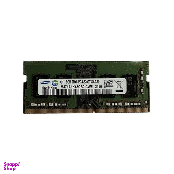 رم لپ تاپ DDR4 تک كاناله 3200 مگاهرتز سامسونگ مدل PC4 ظرفيت 8 گيگابايت