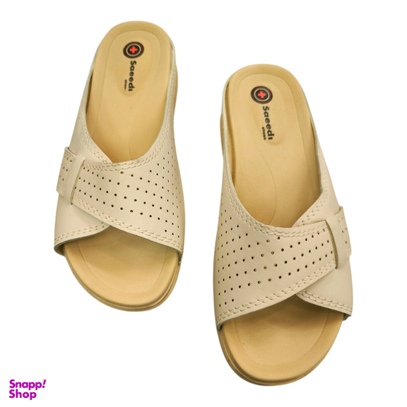 دمپایی طبی زنانه سعیدی مدل 206 ویانزا رنگ کرم