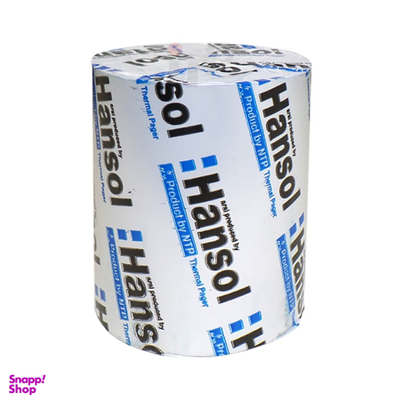 رول کاغذ حرارتی پرینتر 40 متر هانسول مدل تک لفاف مجموعه 10 عددی