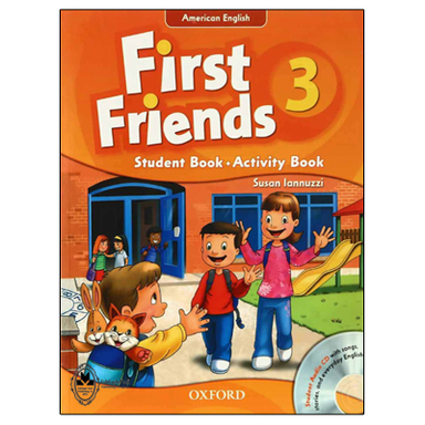 کتاب American English First Friends 3 اثر Susan lannuzzi انتشارات اشتیاق نور به همراه سی دی