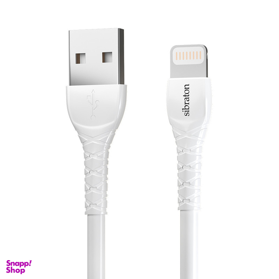 کابل تبدیل لایتنینگ به یو اس بی سیبراتون مدل S201I طول 1.1 متر
