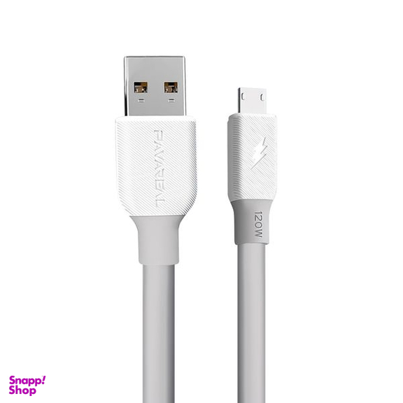 کابل تبدیل USB به MicroUSB پاواریال مدل DC05M طول 1 متر