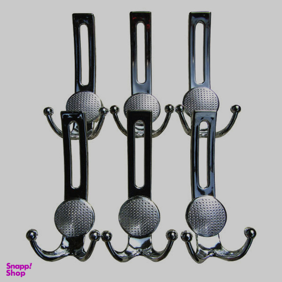 آویز لباس مبتکر مدل GLAB 3804 بسته 6 عددی