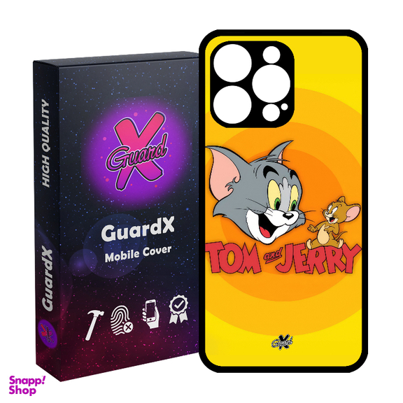 کاور گوشی موبایل گارد ایکس طرح تام و جری مدل Glass10667 مناسب برای اپل iPhone 15 Pro Max