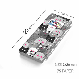دفترچه یادداشت 75 برگ مستر راد مدل to do list طرح گربه های فانتزی کد 1799