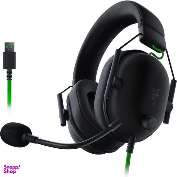 هدست باسیم مخصوص بازی ریزر مدل Blackshark V2 X USB