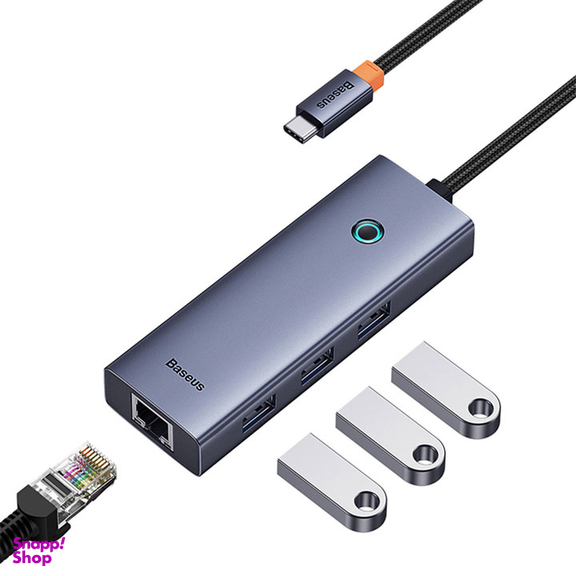 هاب 4 پورت Type-C بیسوس مدل BS-OH109