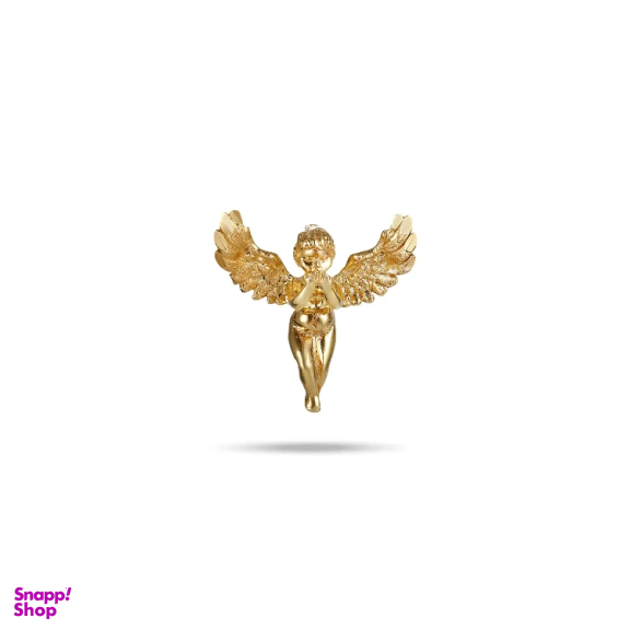 پلاک گردنبند طلا 18 عیار زنانه میلی گالری طرح فرشته کد MT1856