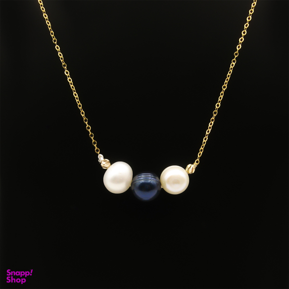 گردنبند طلا 18 عیار زنانه کاپانی مدل kn068