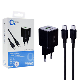 شارژر موبایل اکسیژن کد CH-9 30W به همراه کابل
