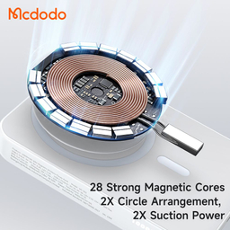 پاوربانک وایرلس مک دودو مدل MC-5931 ظرفیت 10000 میلی آمپر ساعت