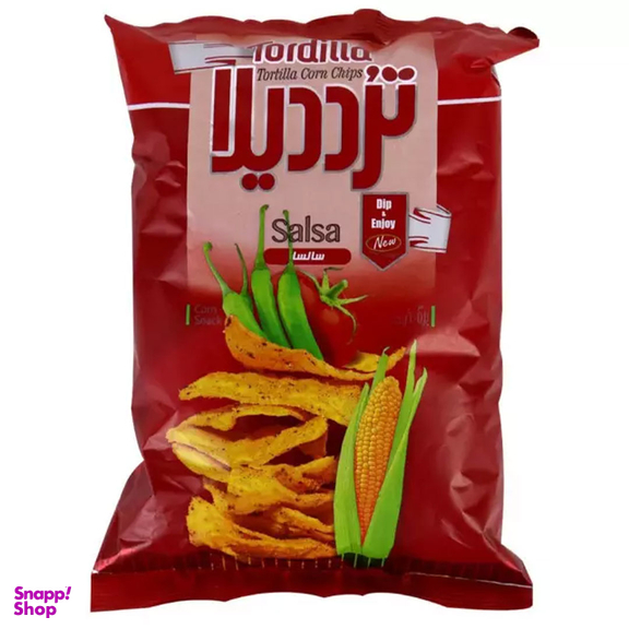 چیپس ذرت سالسا تردديلا وزن 60 گرم