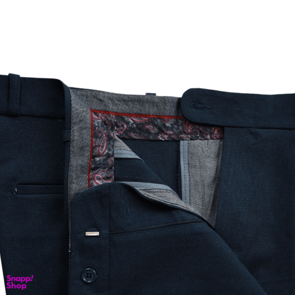 شلوار پارچه ای مردانه کد 3510 رنگ سرمه ای