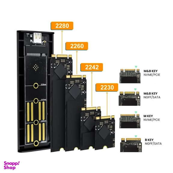 باکس حافظه SSD اسکو مدل M.2 OSND1