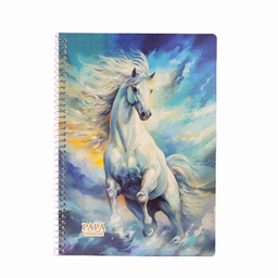 دفتر مشق 50 برگ پاپا مدل papanoteasb50